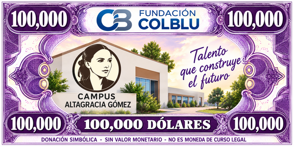 DONACION DE 100000 DOLARES
