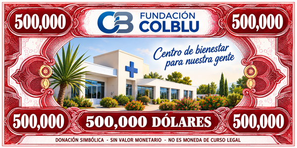 DONACION DE 500000 DOLARES