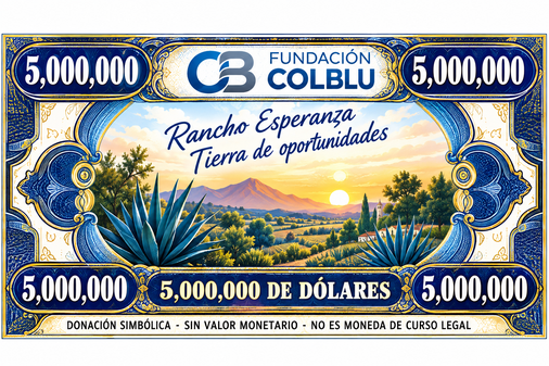 DONACION DE 5000000 DOLARES 